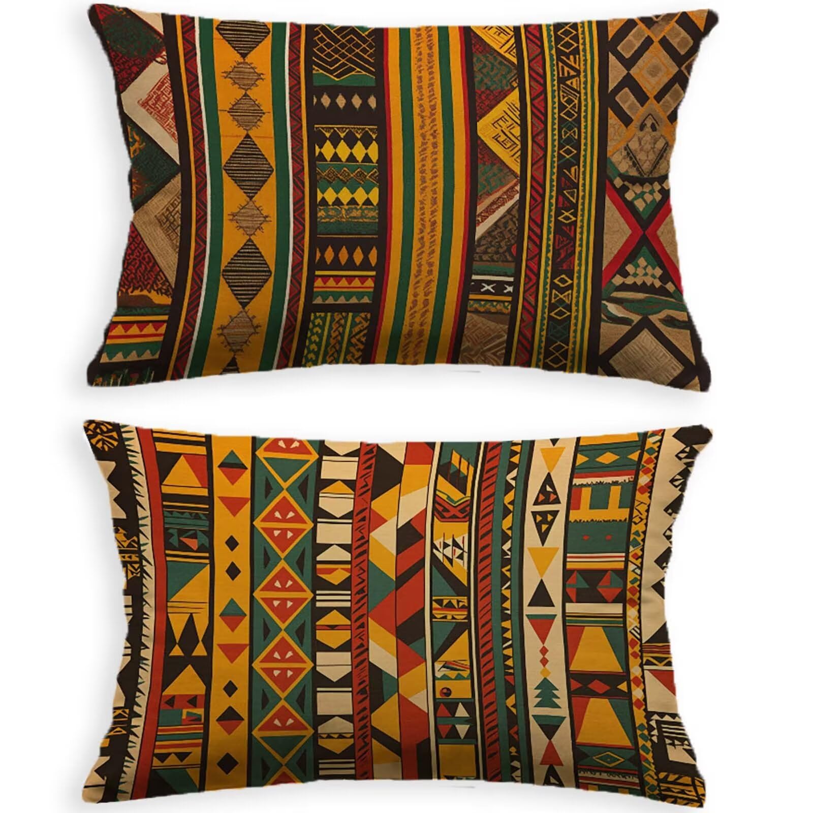 Velours de coussin 40x70cm avec fermeture éclair invisible et douce