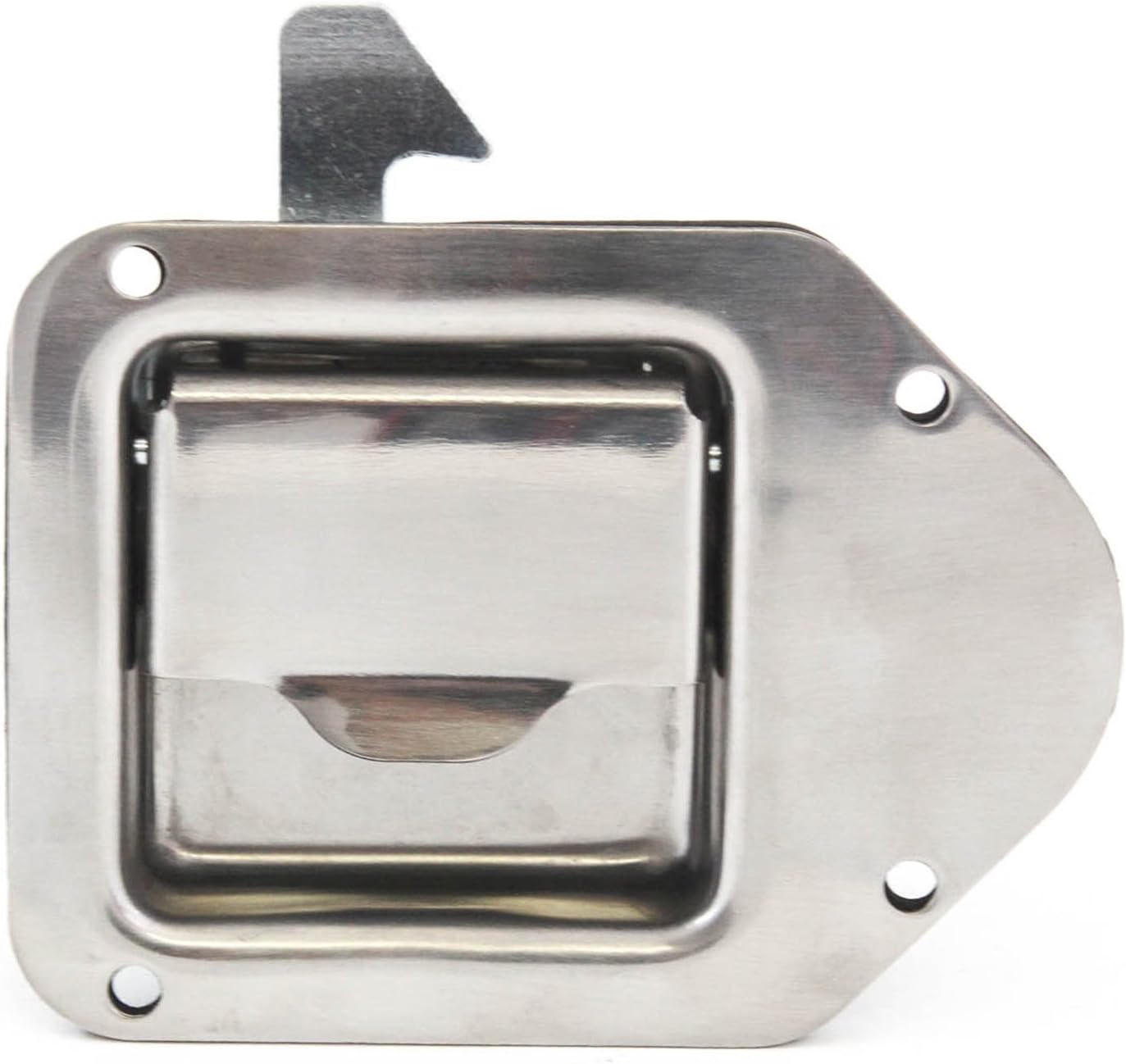 Red Hound Auto Stainless Door Trailer Toolbox RV Handle Latch 4-3/8 Inches x 3-1/4 Inches Paddle Heavy Duty
