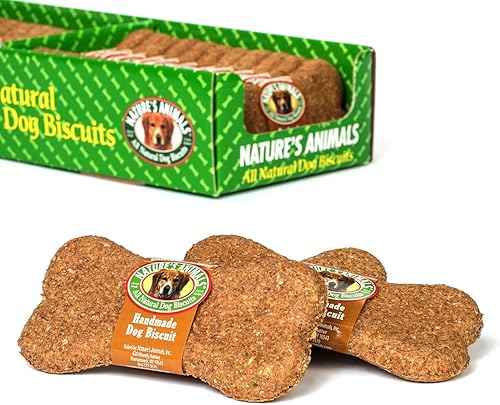 Miniatura 7 de Nature's Animals Galletas originales de panadería, golosinas naturales para perros, 24 unidades