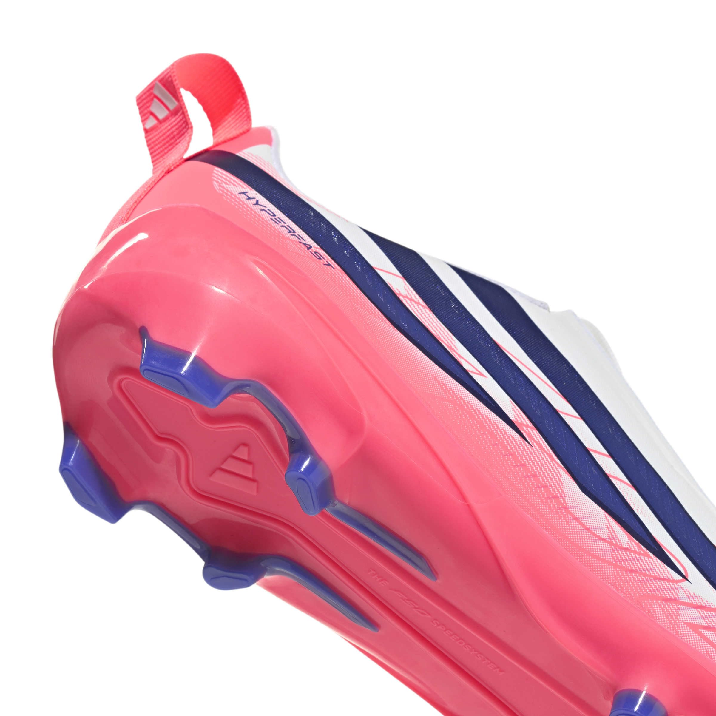 Adidas F50 Hyperfast League Laceless Firm Ground Football Boots Kids SCARPEUnisex - Bambini e Ragazzi