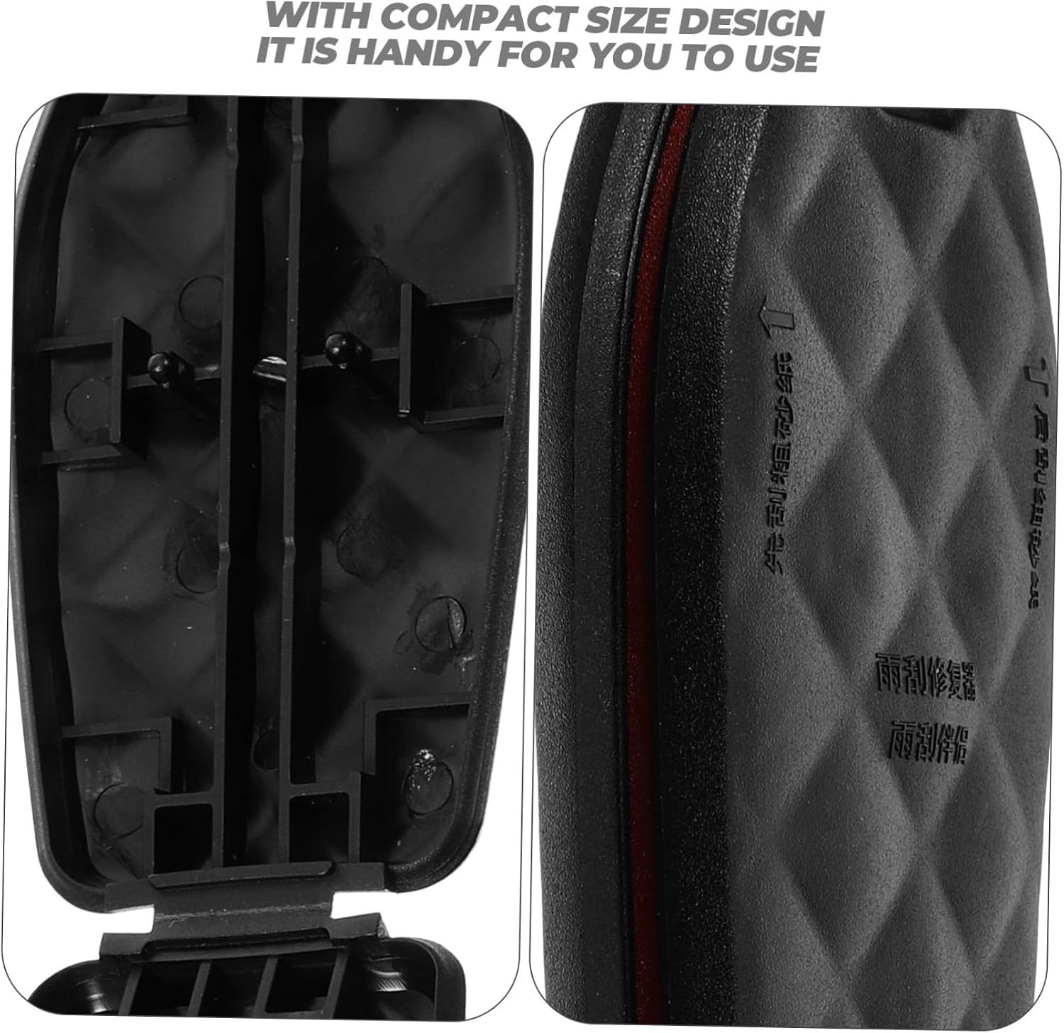 Zerodeko 1Pc Car Wiper Cleaner Tool Durable Maintenance Brush for Efficient Windshield Wiper Cleaning Convenient Car Accessory for Easy Use and Performance