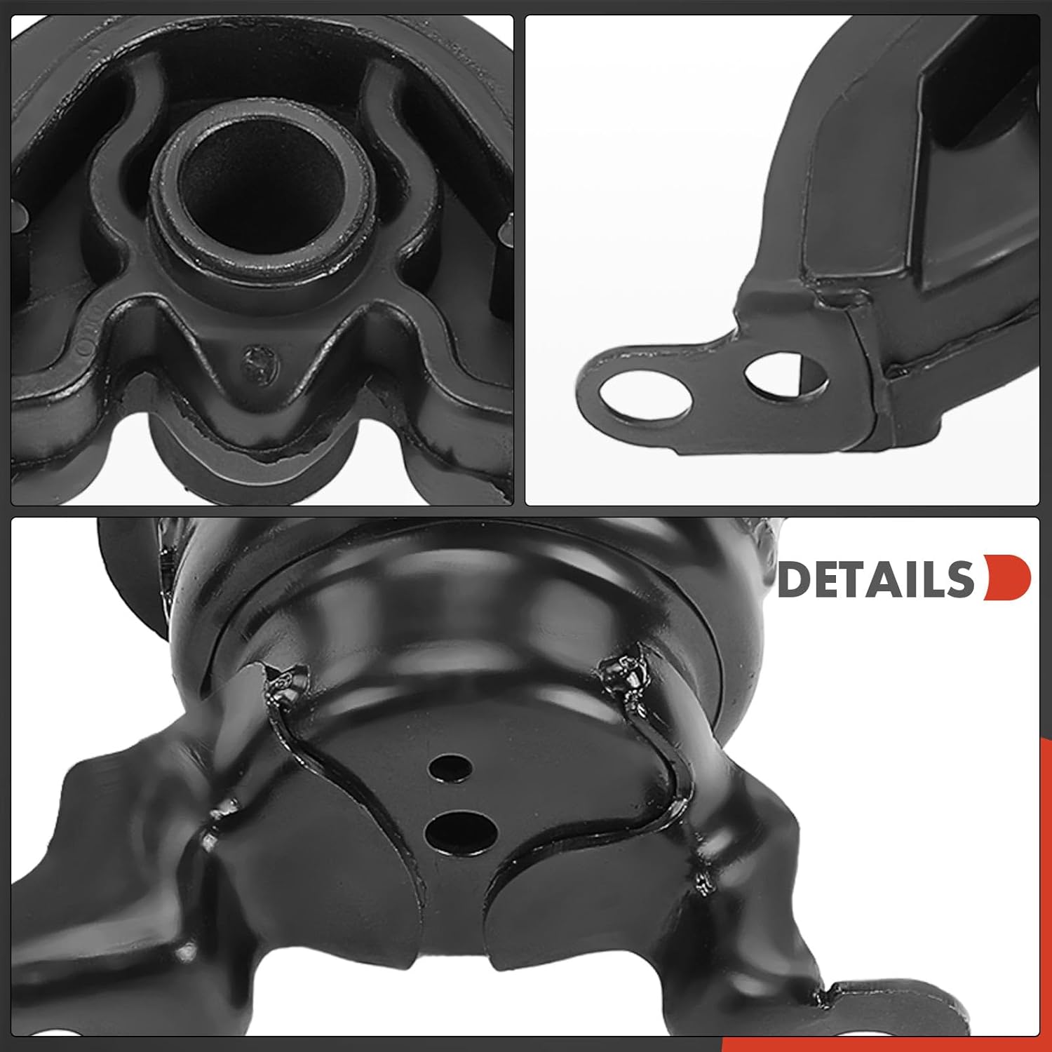 A-Premium 3PCS Engine Motor Mount Kit Compatible with Honda Civic 1996-2000 & Acura EL 1997-2000, 1.6L, Replace# 50842SR3N10, 50842ST0N80