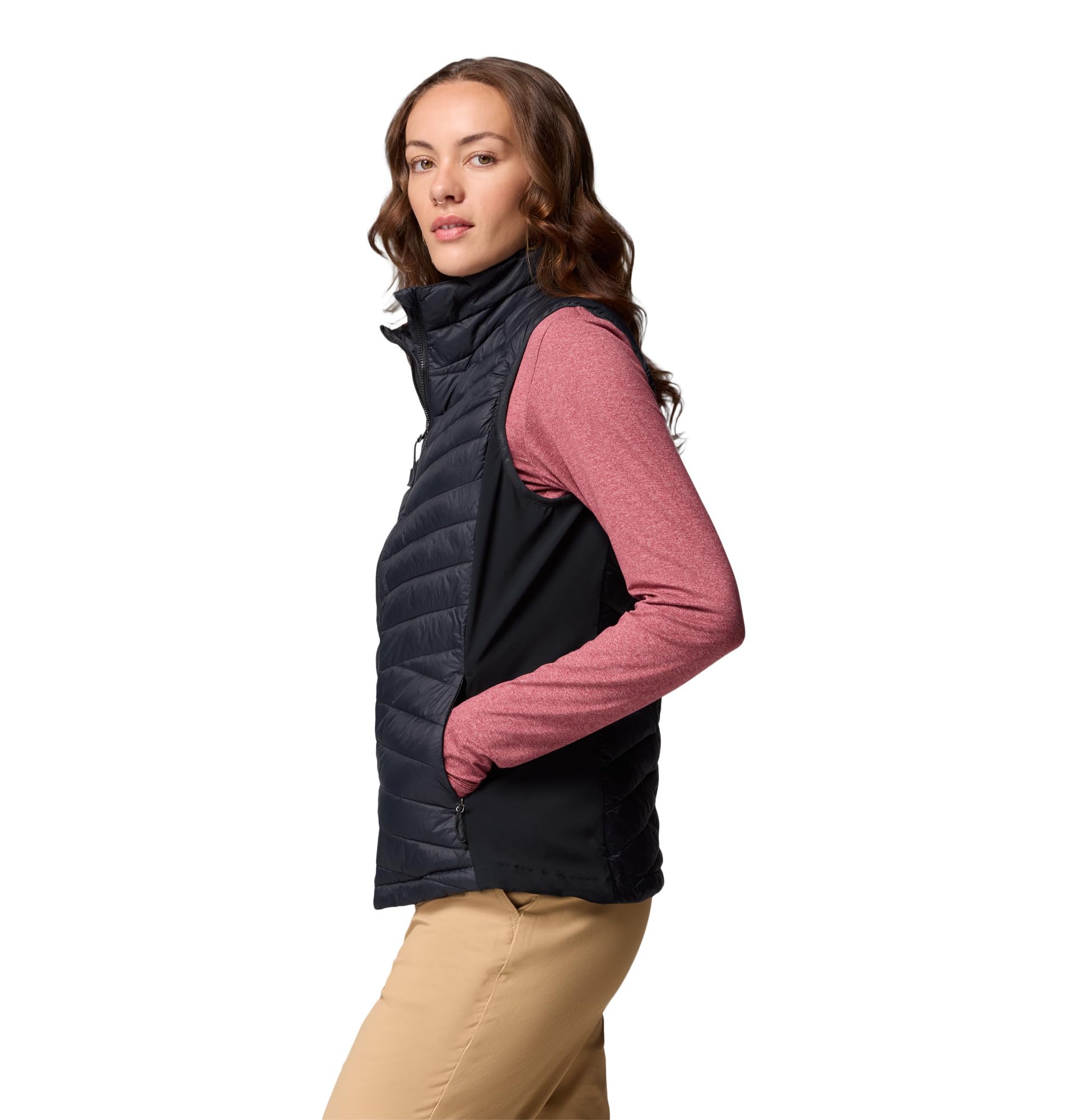 Columbia Powder Pass III Hybrid Vest, Steppweste für Damen