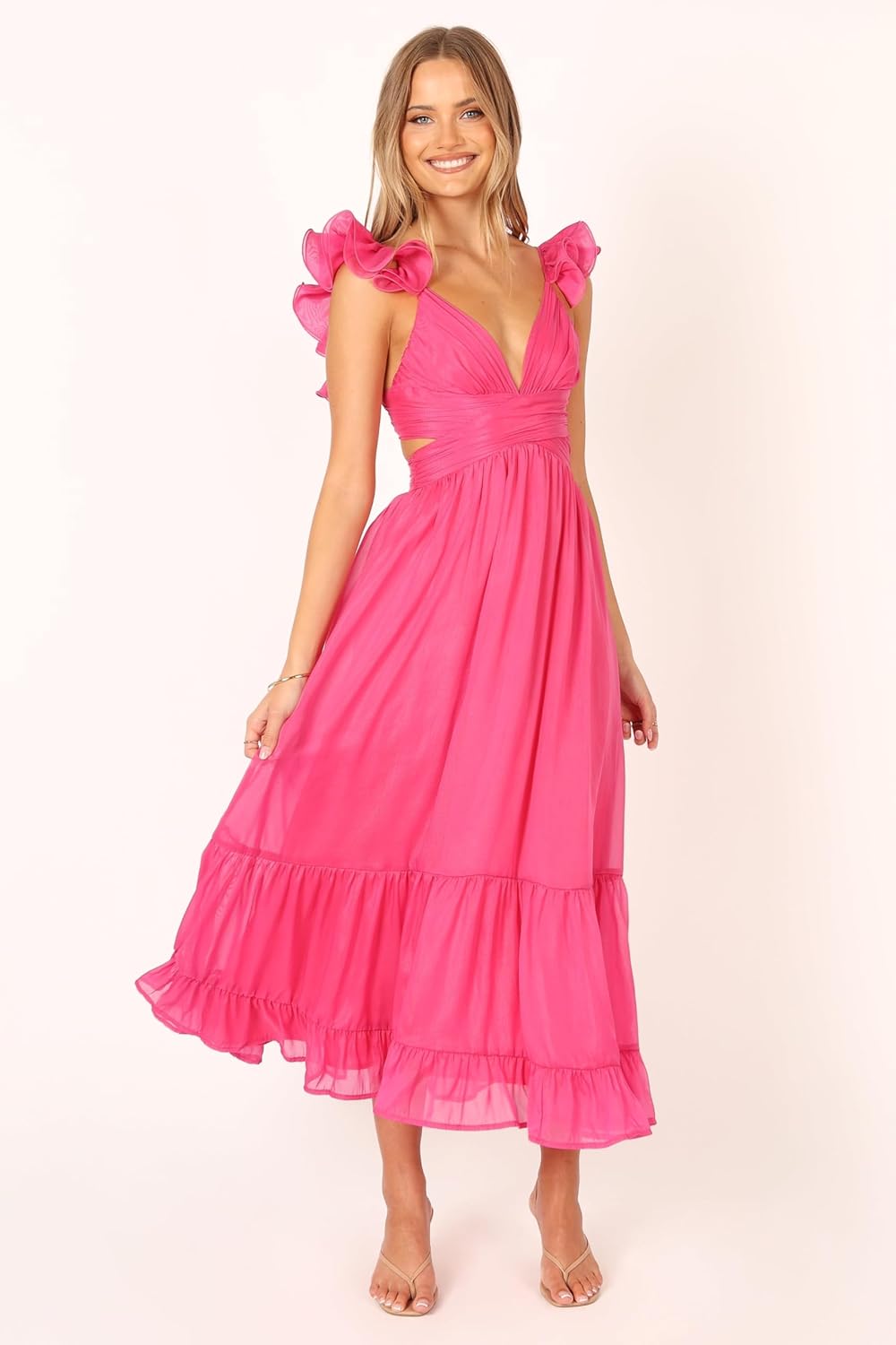 Petal & Pup Womens Bonito Midi Dress - Image 2