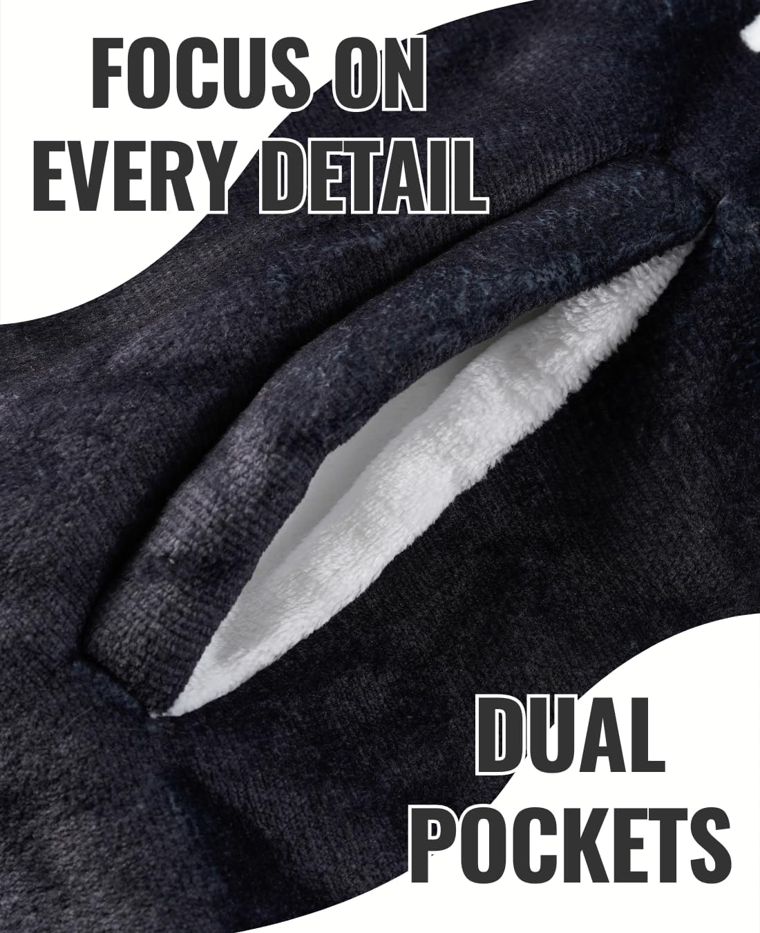 Poker Gifts for Men, Wearable Blanket Hoodie for Poker Lovers, Poker Blanket Hoodie for Men - Image 6