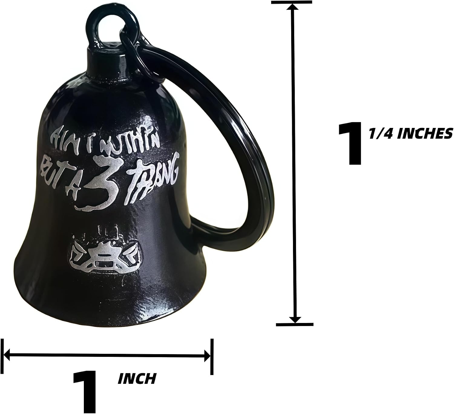 3-Wheel Roadster Protection Bell - Lucky Gremlin Charm Gift for Polaris Slingshot Enthusiasts/Lover