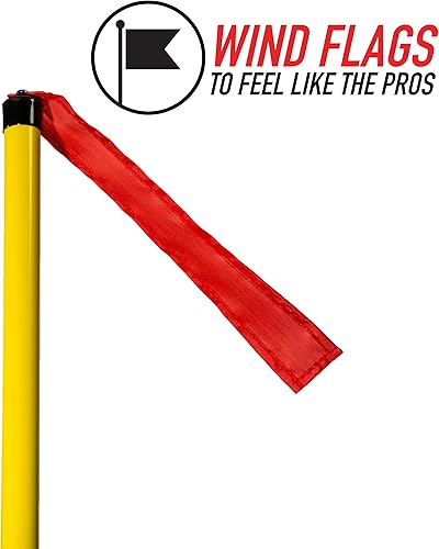 Miniatura 6 de Franklin Sports Auténtico poste de fútbol de acero de 85 x 55 pies poste para niños juego de postes de portería de fútbol goles de campo para patear