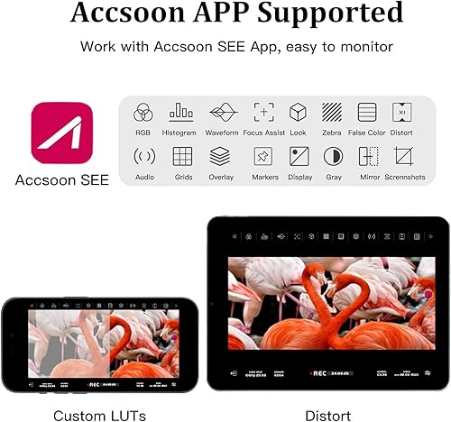 Miniatura 3 de Accsoon SeeMo - Monitoreo de video HDMI a USB-C para dispositivos iOS, salida de video de 1080P a 60 fps, compatible con dispositivos i.PhoneiPad,