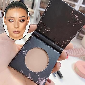 Contour Palette Bronzer Powder, Natural Look Make up, Multi-Use Face Shadow Matte 3D Make-up, Long-Lasting Sweat-Resistant, Silky Smooth Contour Makeup for Women & Girls