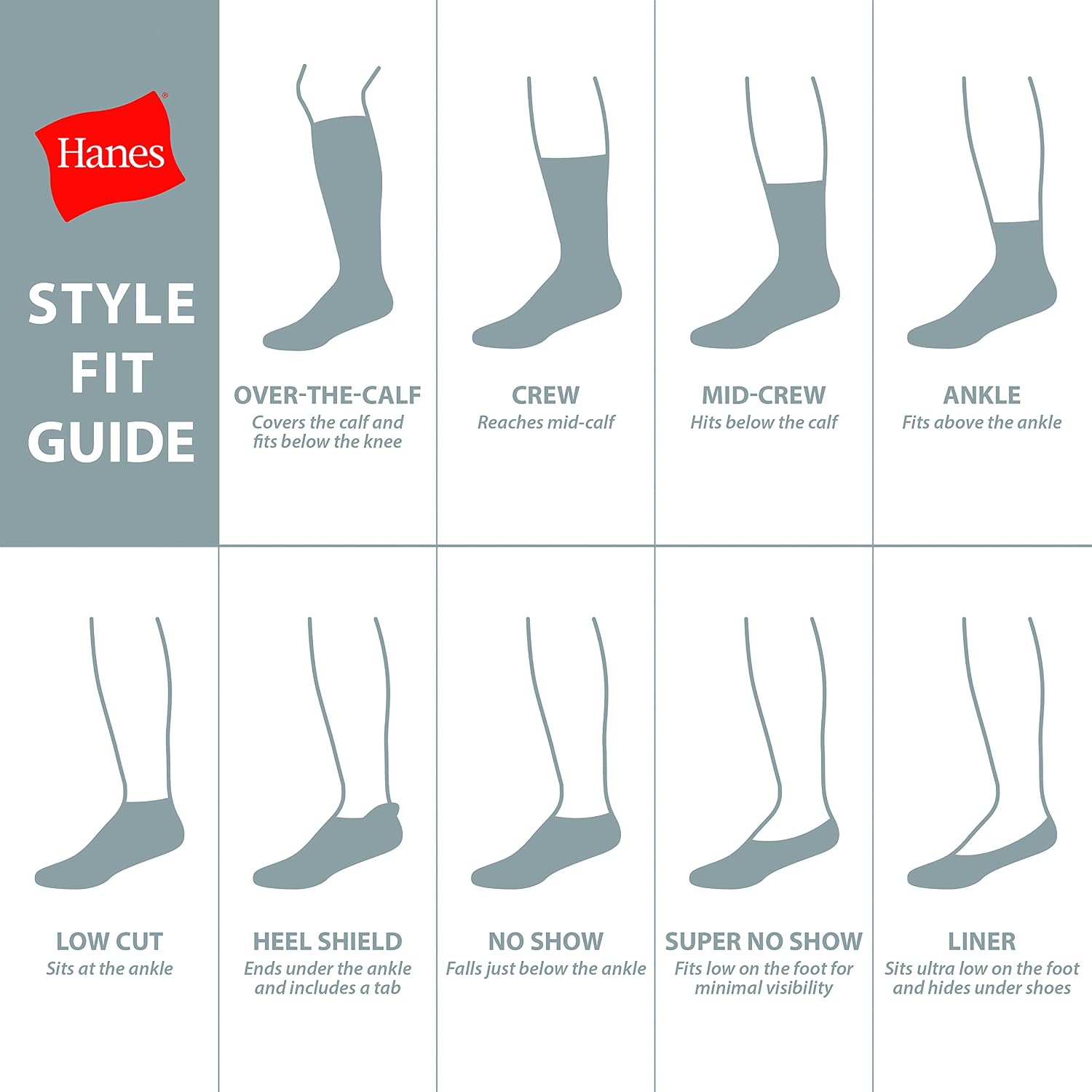 Hanes womens Performance Cool Compression No Show Socks 6 Pair Pack