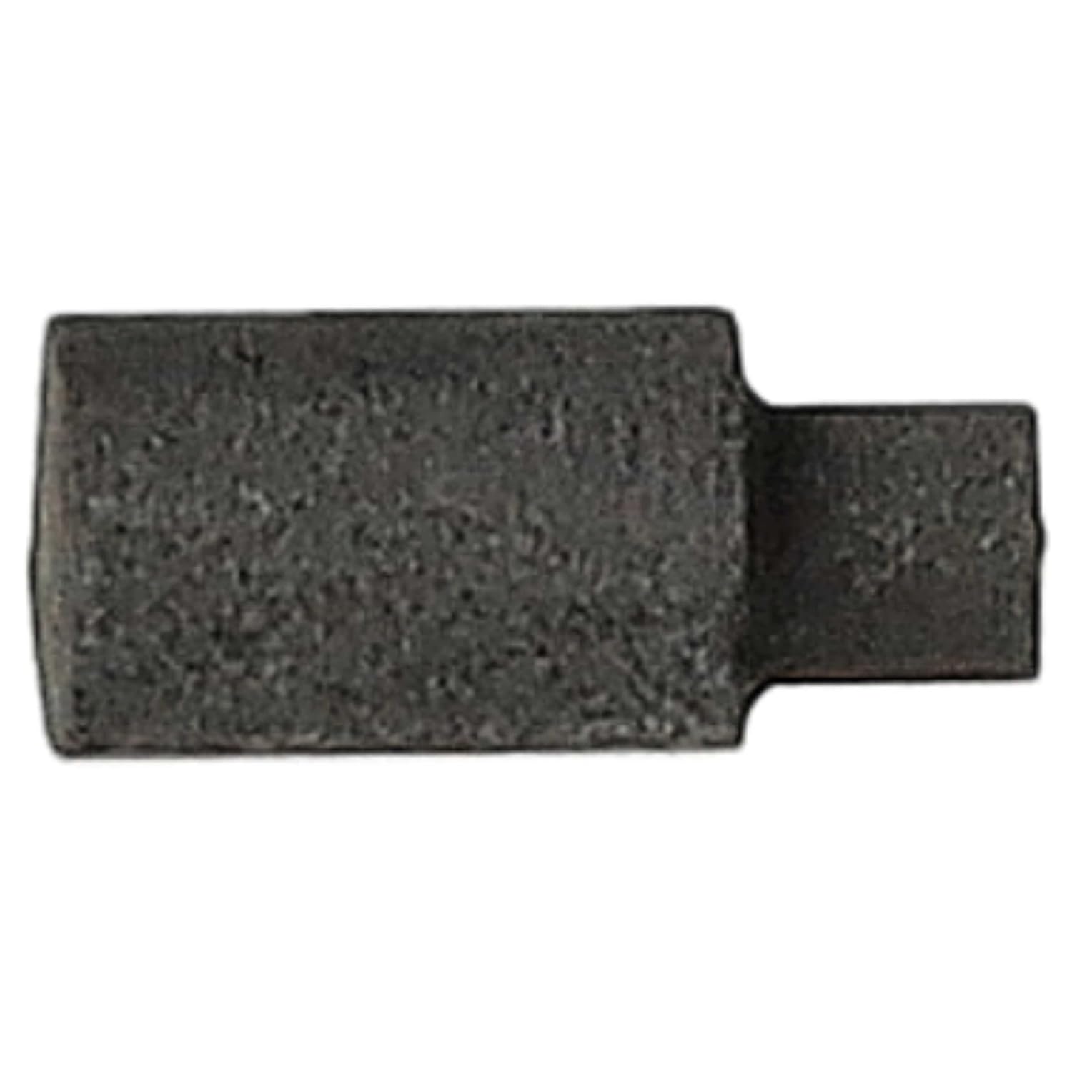 A pack of ten vhbw carbon brushes, neatly arranged.