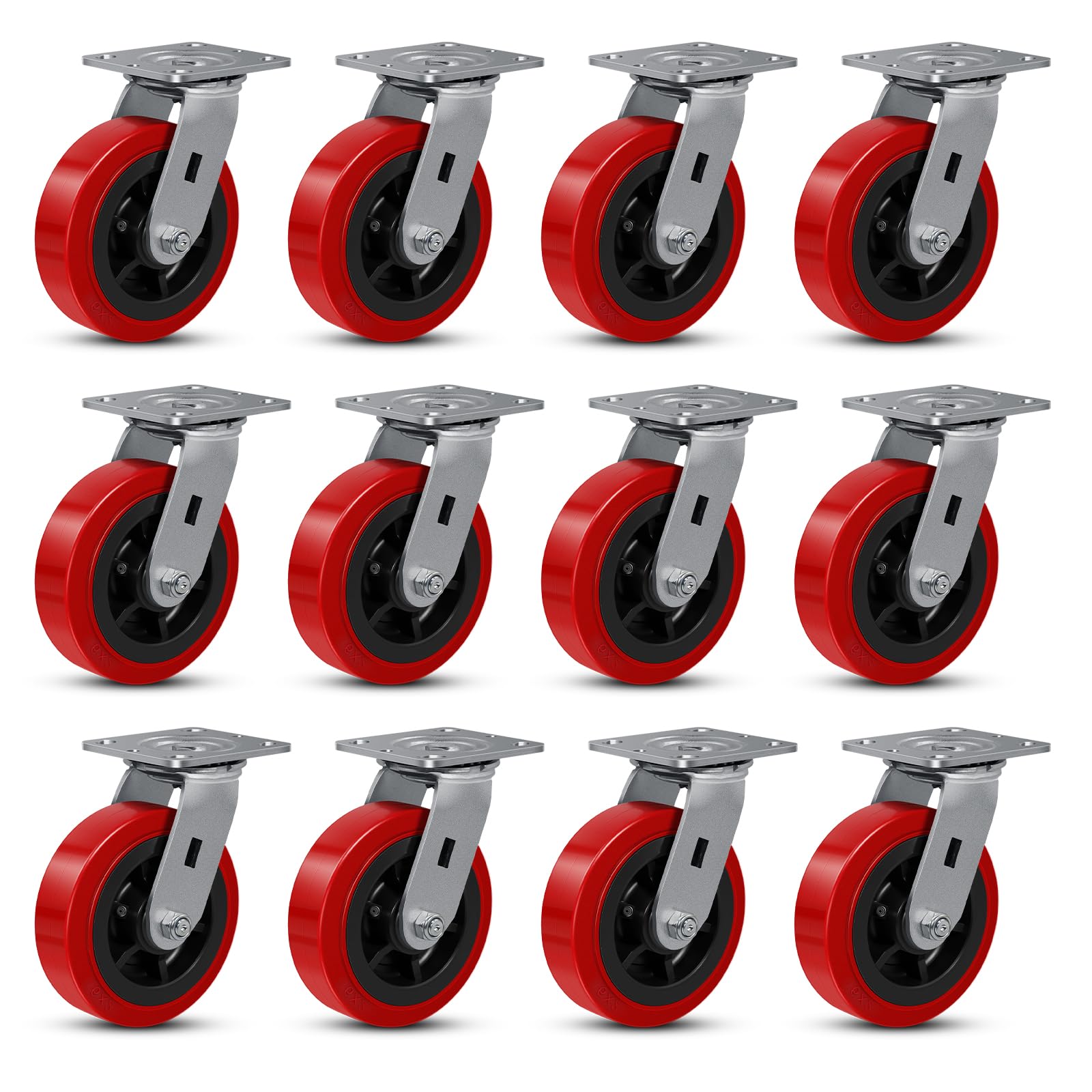 Heavy Duty Industrial Casters - 4000 lb Capacity -22 Heavy Duty Industrial Casters - 4000 lb Capacity -22