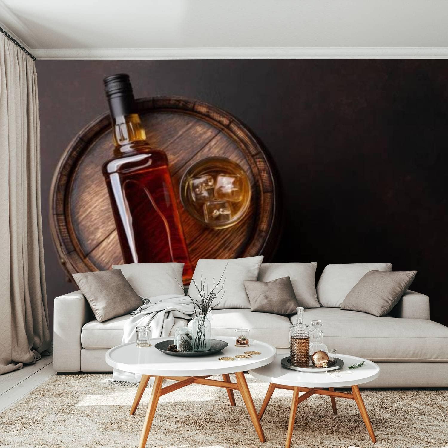 Vaso De Whisky 3D Mural De La Pared Dormitorio Grandes Fondos De Pantalla Sala De Estar De Pelar Y Pegar Fotos Autoadhesivas Comedor Decoración Para El Hogar Oficina Carteles De Pared Art-852515333054
