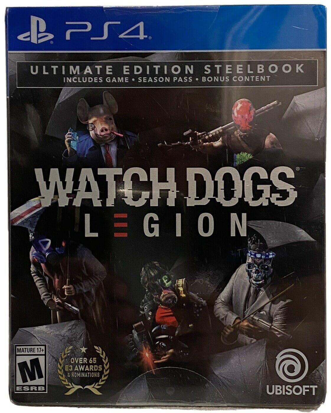 Amazon.com: Watch Dogs: Legion Ultimate Steelbook Edition