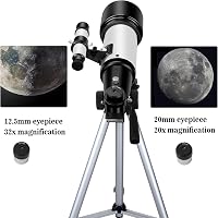 EACONN 70mm refraktor teleszkóp 400mm fókusztávolság AZ állvánnyal kezdőknek 3
