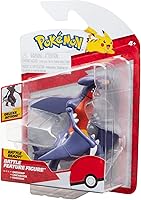 Vista 3 de Pokémon Garchomp Battle Feature Figure - 4.5-Inch Garchomp Battle Ready Figure with Tail Swing Attack
