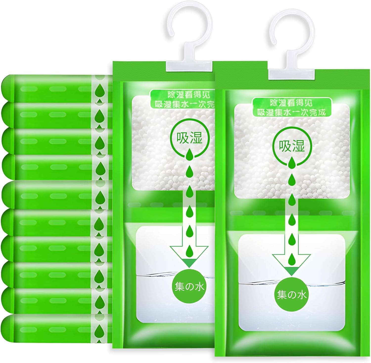 Kit de 16 Bolsas Desecantes Colgantes con Gancho