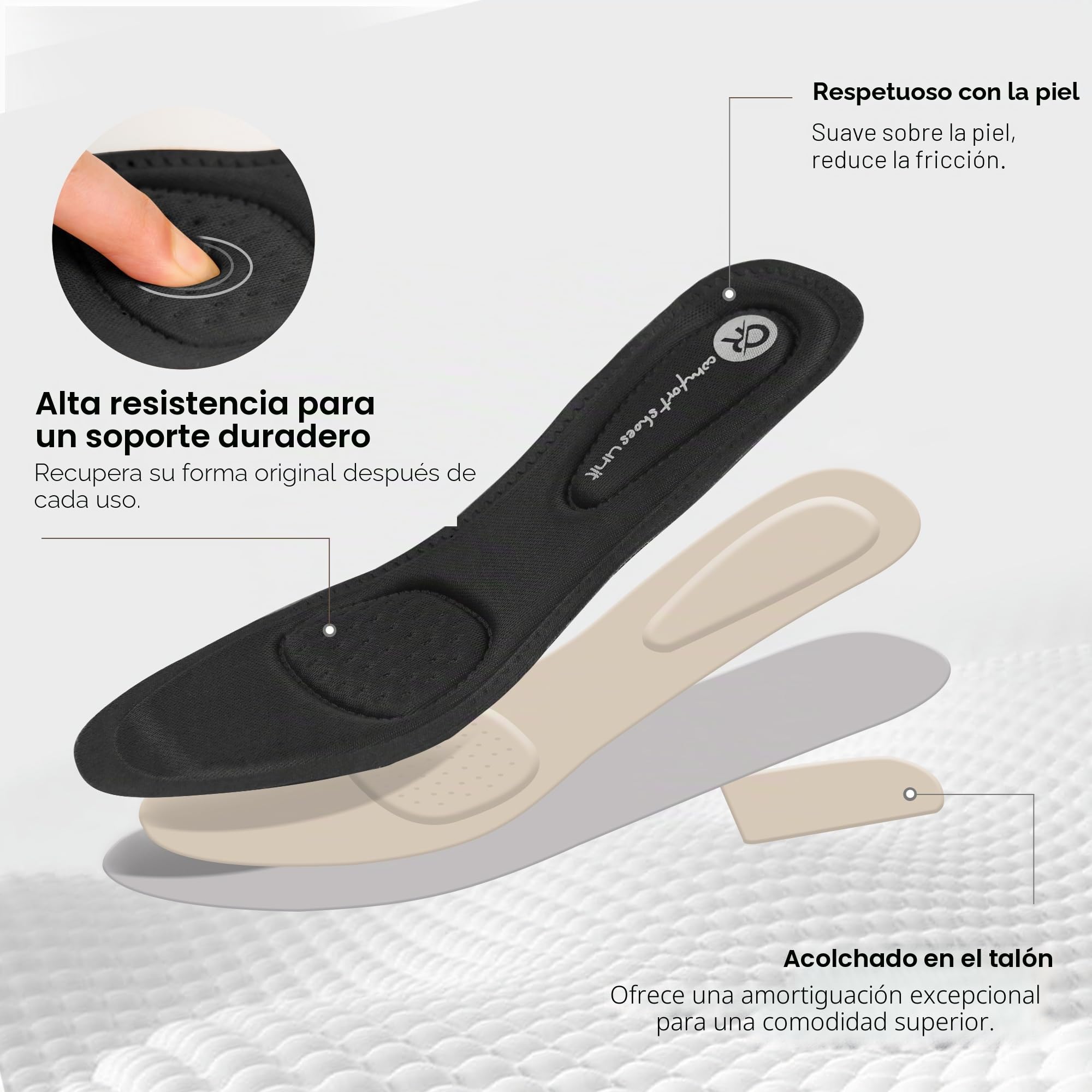 Ortho+rest Zapatos de Vestir para Mujeres con juanetes Tacón bajo ortopédico Slip on Mocasines Ortopédicos Bombas (40.5,Negro)