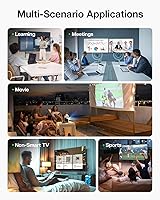 Vista 8 de Adaptador de pantalla inalámbrico iOS 4K Plug & Play de doble banda 2.4G+5G, AIMIBO HDMI inalámbrico para i-Phone i-Pad Android Tablet Laptop