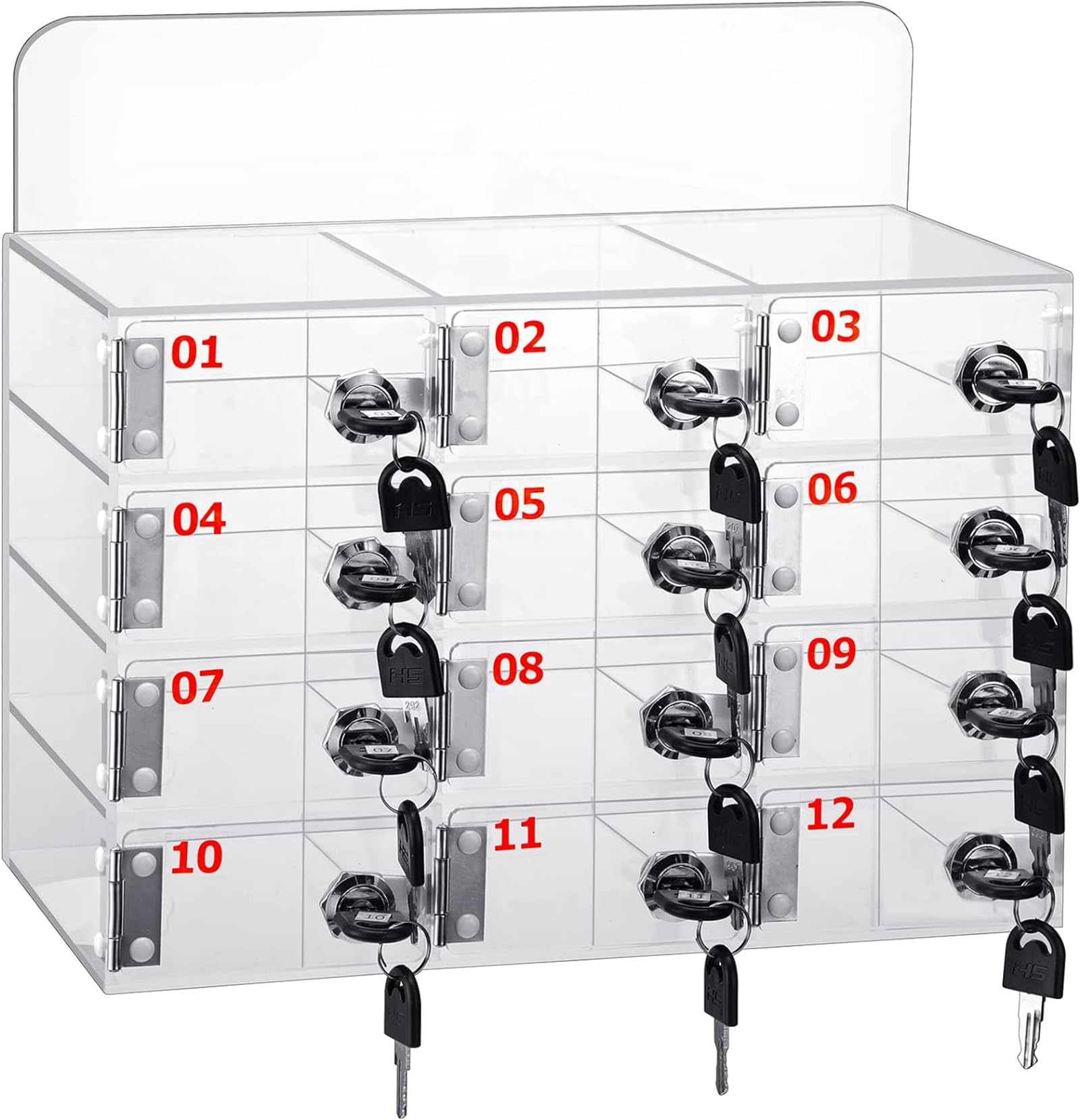 Organisateurs de téléphone portable avec serrure pour gestion en bureau
