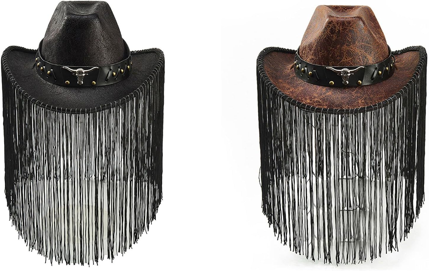 Hat Adjustable Band Design Brown Color Adjustable Strap Cloth for Festivals Outdoor Western Costume Country
