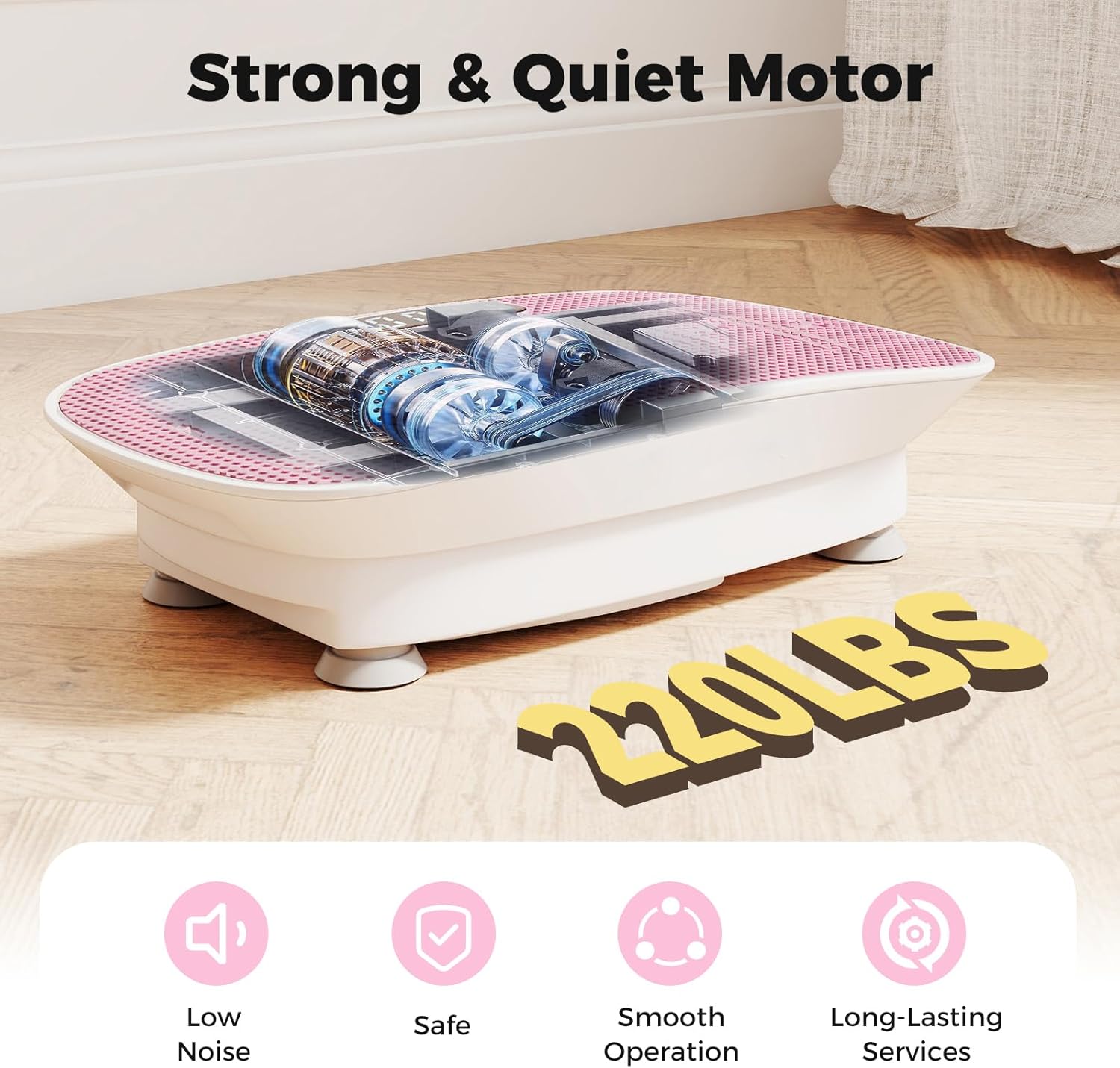 GYMAX Vibration Plate Exercise Machine-10 Level Intensity, LED Display & Remote Control, Body Vibrating Plates Stand Shaking Platform Fat Burning Machine