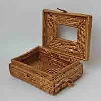 バリ島　アタ 小物・ポケットティッシュ入れ 3個セット Amazon｜バリ島アタのポケット ティッシュボックス蓋付き小物