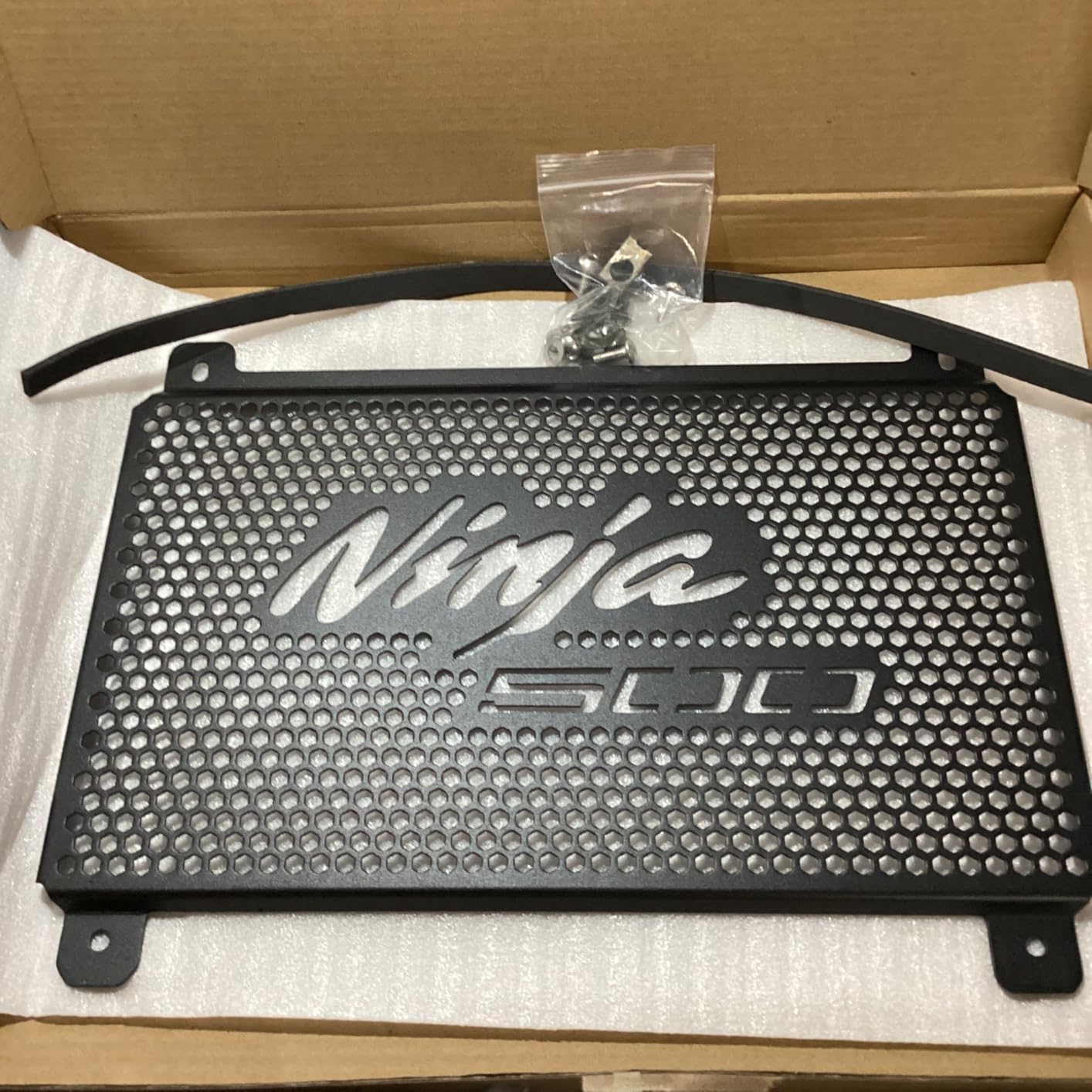NINJA 500 2026 Radiator Grille Guard Cover For Ninja 500 2024-2025-2026 Ninja 400 2018-2025 Ninja 500 ABS Ninja 500 KRT Edition Ninja 500 SE 40th Anniversary Edition Ninja 500 SE ABS 2024-2025-2026