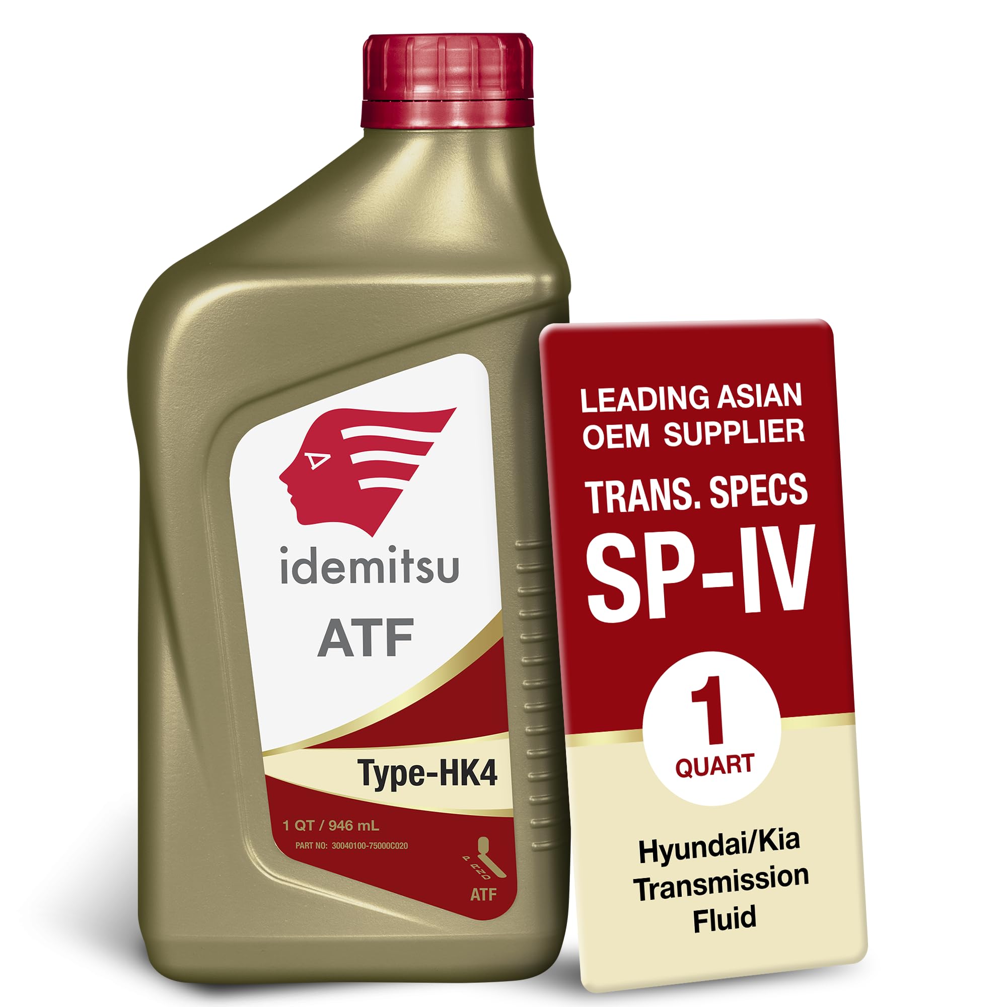 Idemitsu ATF Type HK4 Automatic Transmission Fluid for Hyundai, Kia - 1QT