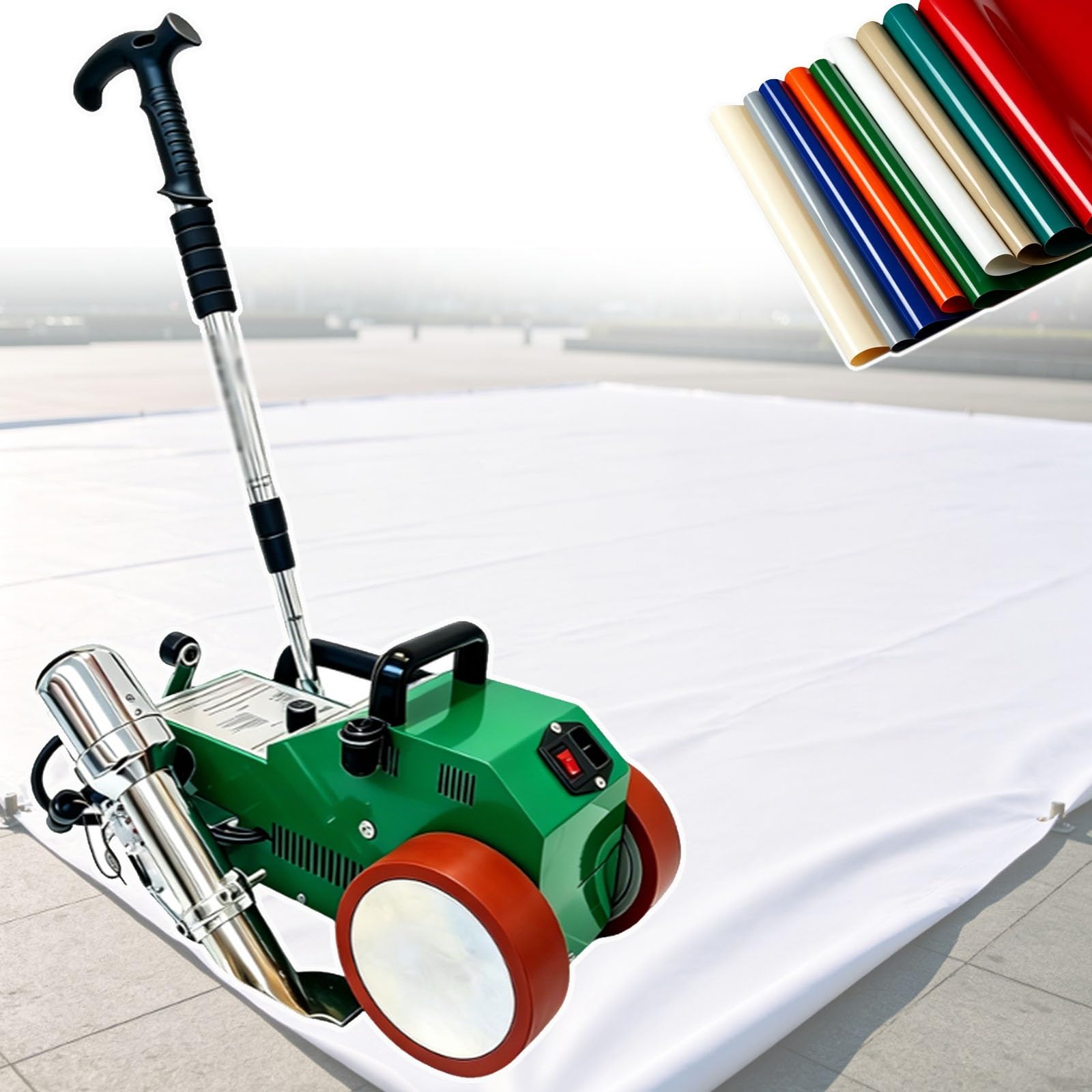Troqullium One Color 1800W Automatic Welding Machine, Hot Air Welding Device