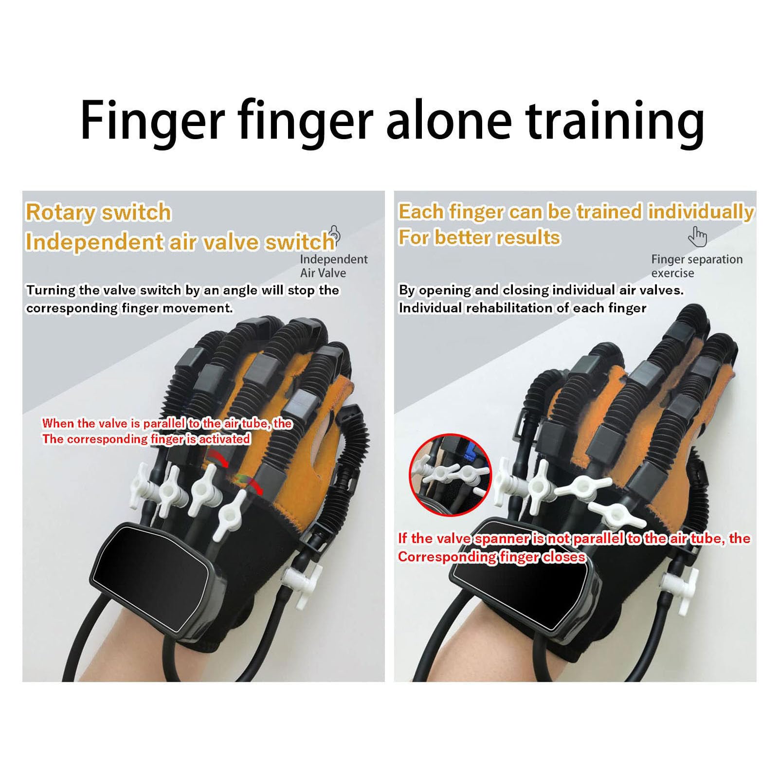 Guanti robotici per la Riabilitazione e l'allenamento delle Dita, Dispositivo ortesico per disfunzioni della Mano dovute a Ictus e artrite.