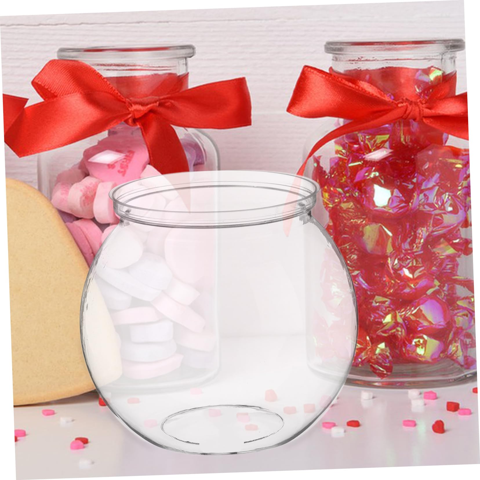 Beaupretty 6pezzi Ciotole per Caramelle in Plastica Ciotole per Dolciumi per Cibo Forniture per Feste Decorazioni per Tavola Accessori per Feste di Carnevale Contenitori per Dolcetti