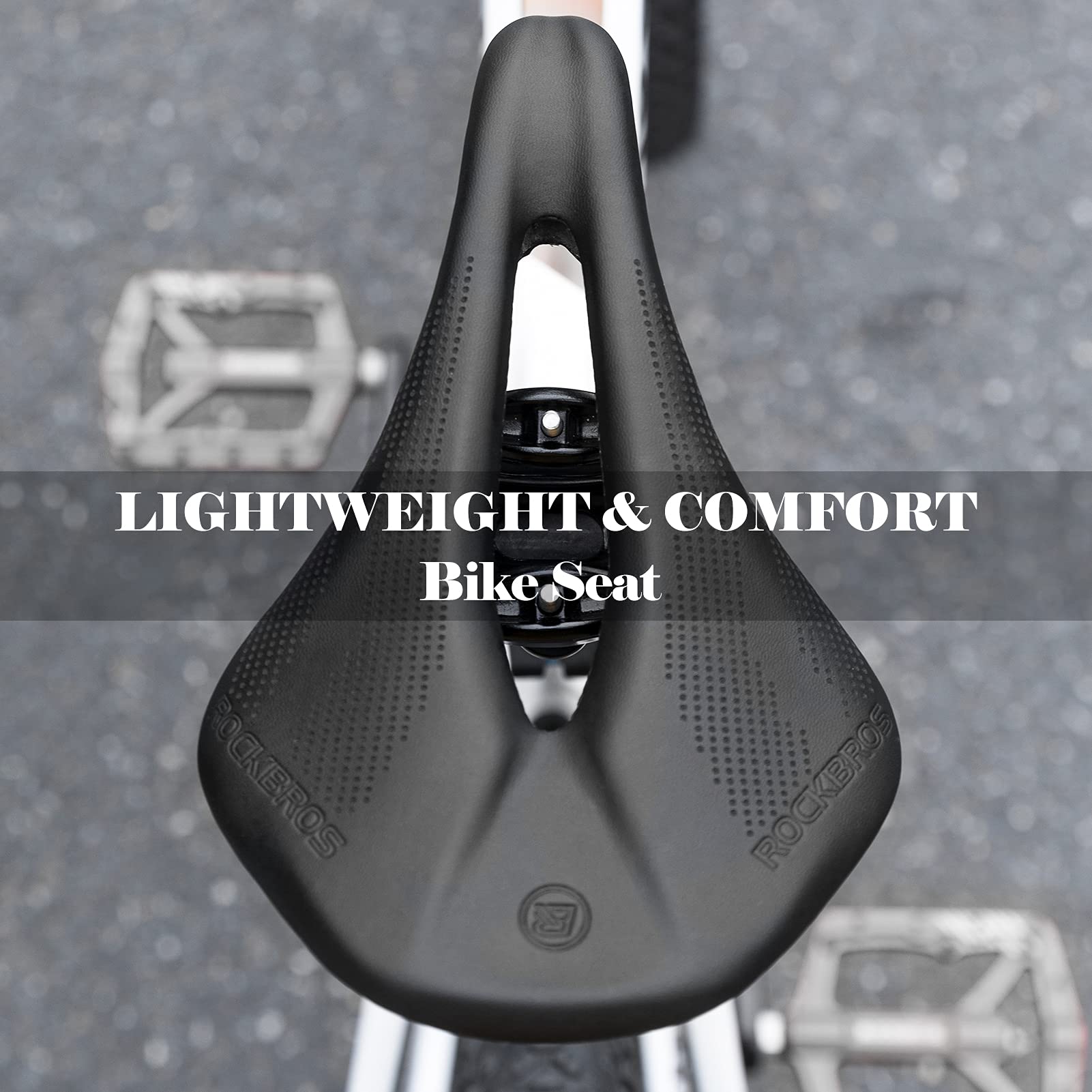 BS-04 Selle De Vélo BMX Antidérapante Et Respirante - Design Araignée, Réglable, Nylon - 245x145 Mm, Tige 152 Mm - Vis Bleue