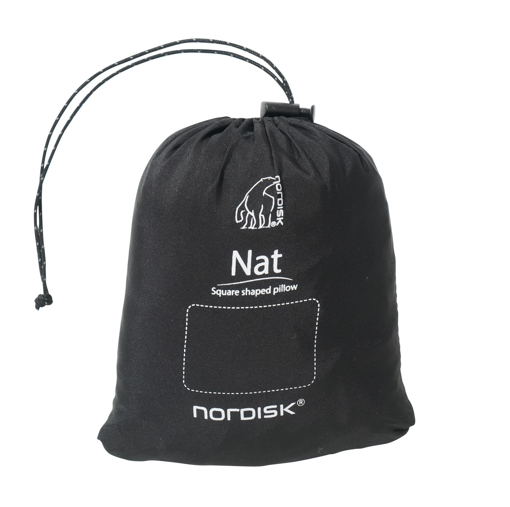 Nordisk Kissen NAT Square Pillow Reflecting Pond, Einheitsgrösse
