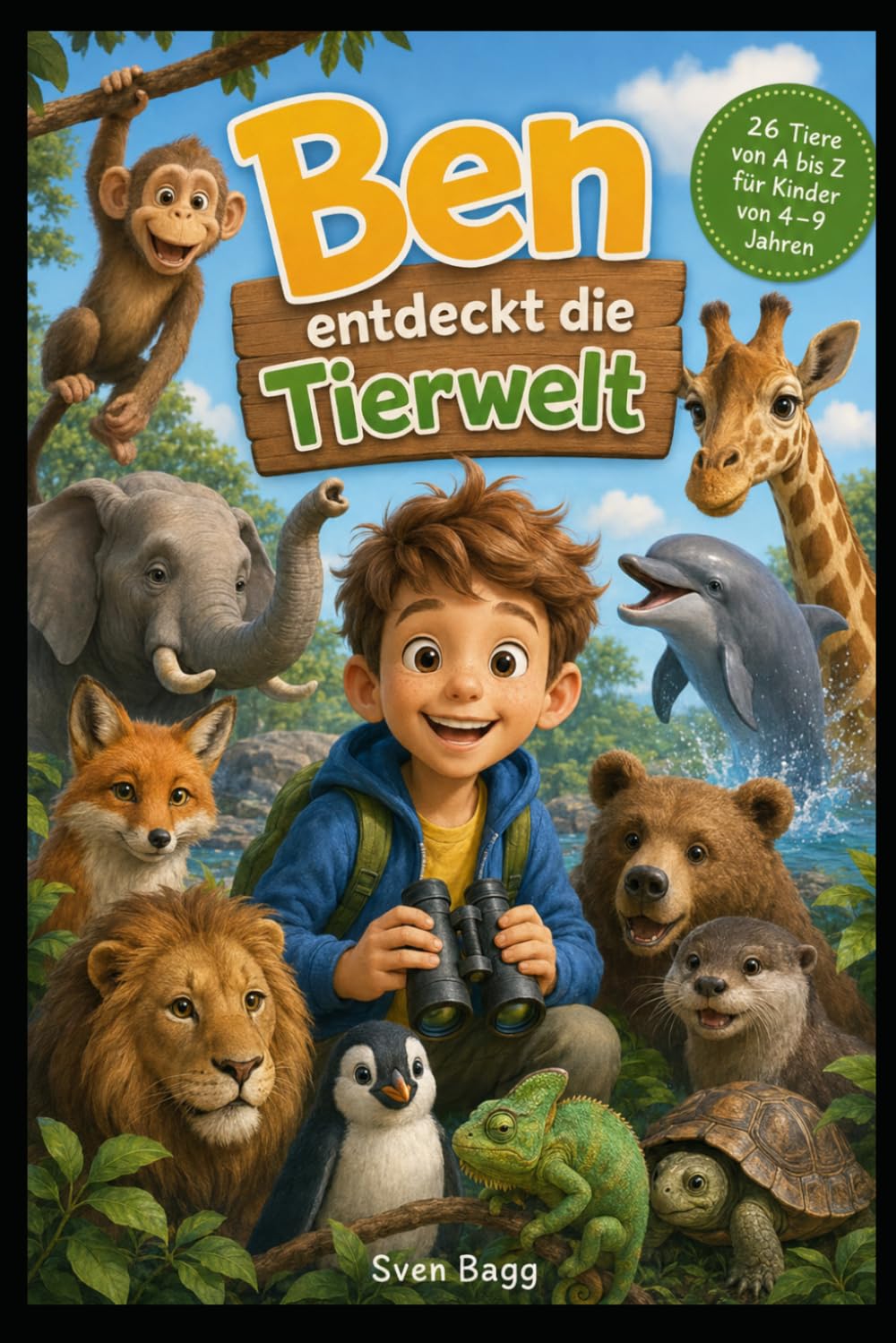 Ben entdeckt die Tierwelt: Eine Reise durch das Tier-ABC