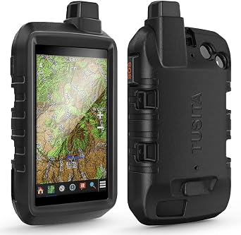 TUSITA Case Compatible with Garmin Montana 760i 750i 710i 700i 700 710 - Silicone Protective Cover - GPS System Accessories