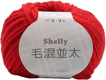 Amazon | 【5玉2袋セット】 元廣 スキー 毛糸 シェリー毛混 並太 10玉