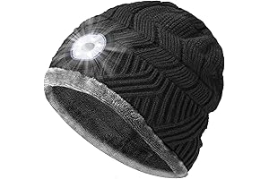 HIGHEVER LED Beanie Hat with Light - Stocking Stuffers Gifts for Men...