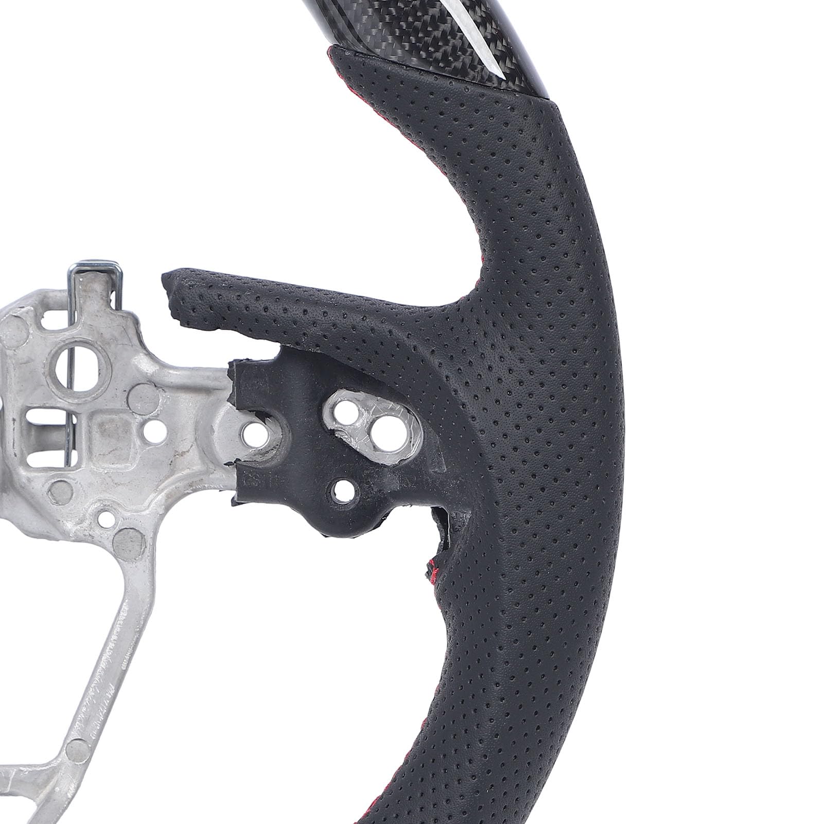 Race Style LED Shift Indicator Carbon Fiber Steering Wheel for XV70