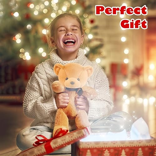 Miniatura 7 de VYUSIT Oso de peluche de 12 pulgadas suave oso de peluche de peluche lindos juguetes de peluche para cumpleaños Navidad Año Nuevo Día de San