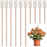 10Pack 17 Electroculture Plant Stakes, Electroculture Copper Gardening Antennas, Long Copper Garden Stakes for Plants Fruits Vegetables Growth, Eco-Friendly & High-Yield