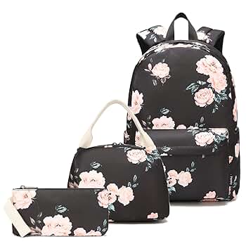 手提げ・レッスンバッグ・入園グッズ Outdoor-Inspired 4-Piece Bags for School Amazon.com | ACESAK Kids School Backpack for Girls, 4-In-1