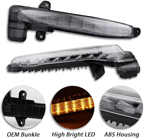 Miniatura 3 de Kit completo LED antiniebla delantera DRL para Toyota Corolla 2021-2023 SE XSE, funciona como luces direccionales secuenciales dinámicas, kit de