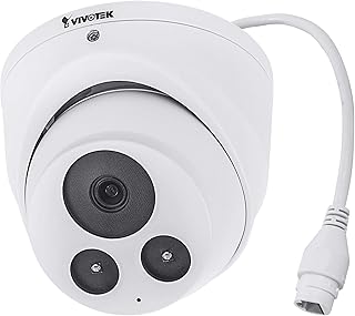 Vivotek IT9380-H 5 Megapixel Network Camera - Turret - 98.43 ft Night Vision - H.265, H.264, MJPEG - 2560 x 1920 - CMOS - Bracket Mount, Junction Box Mount - TAA Compliance
