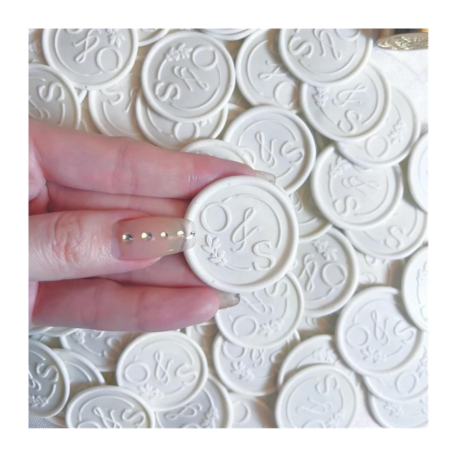 Adesivi con sigillo autoadesivo in cera | Matrimonio personalizzato e fai da te: sigilli in ceralacca autoadesivi(210pcs)