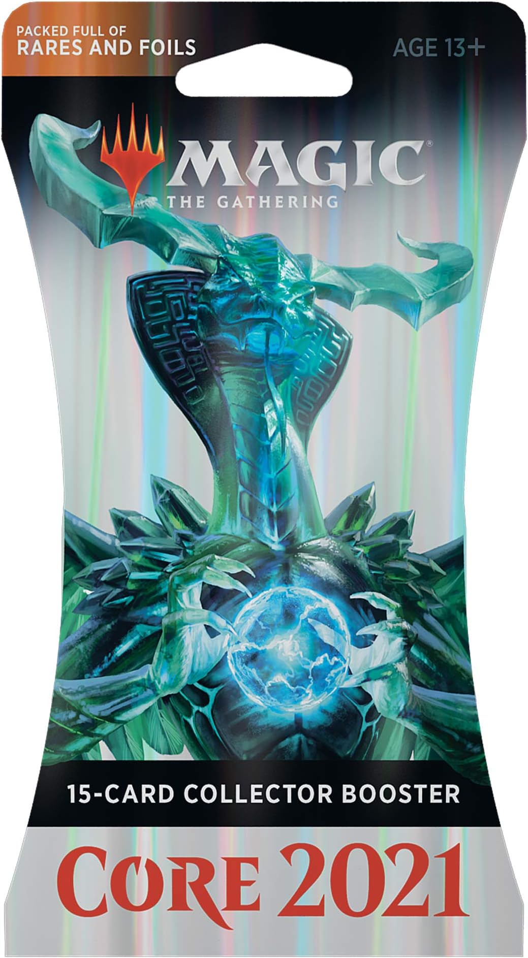 Magic The Gathering Core Set 2021 (M21) Collector Booster | 15 Cards | Min. 4 Rares Per Pack
