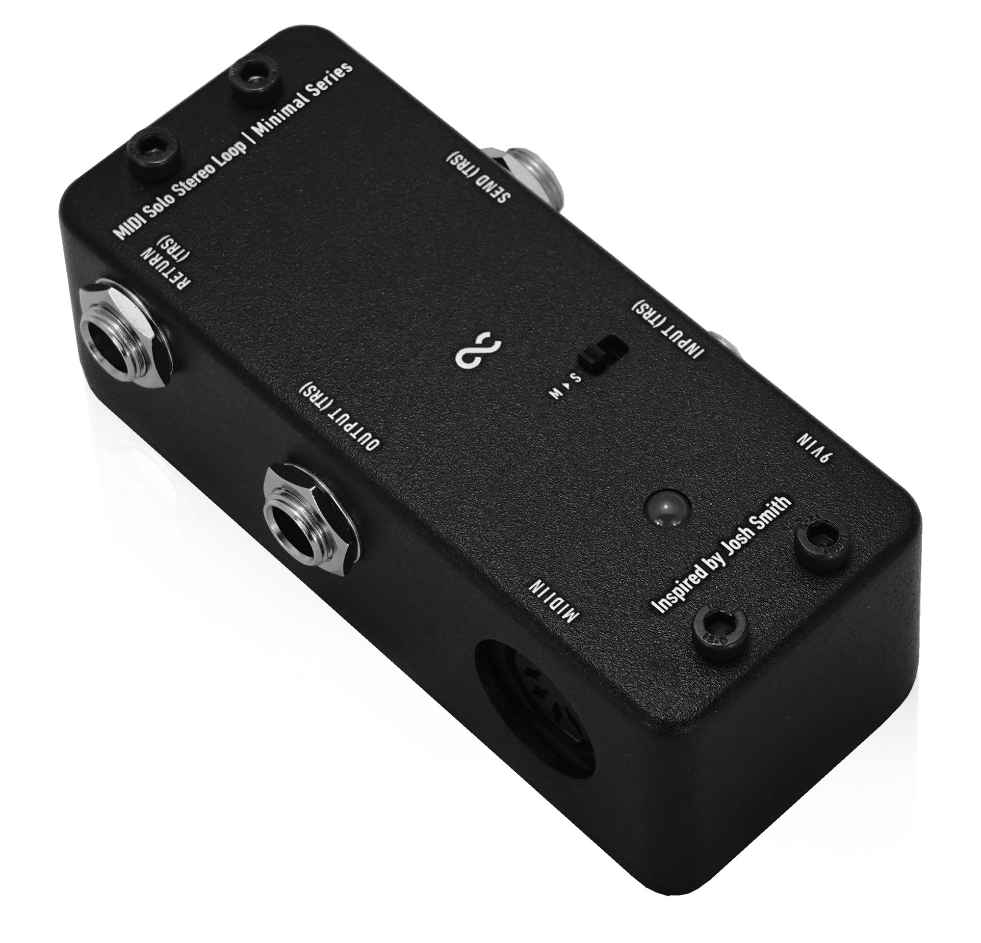 One Control Minimal Series MIDI Solo Stereo Loop - True Bypass Looper