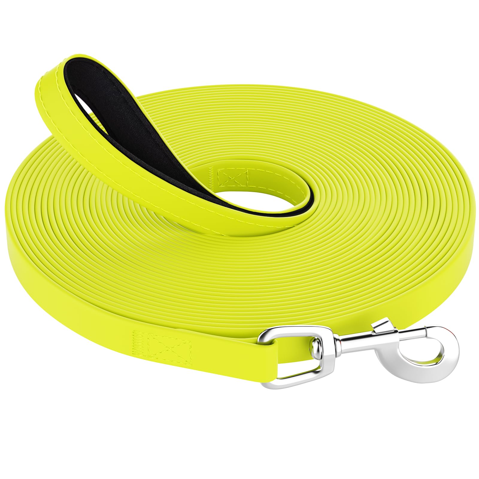 X XBEN Training Lead for Dogs, 3M/9.8FT Waterproof Extra Long Line Dog Lead with Soft Padded Handle, Training Leads Leash for Recall & Obedience for all Sized Dogs, for Swimming Walking Playing