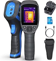TOPDON TC005 Thermal Camera: 256x192 High-Res IR, 2MP Visual Dual-Camera, 12Hr Battery, -4°F~1022°F, PC 2D/3D Analysis