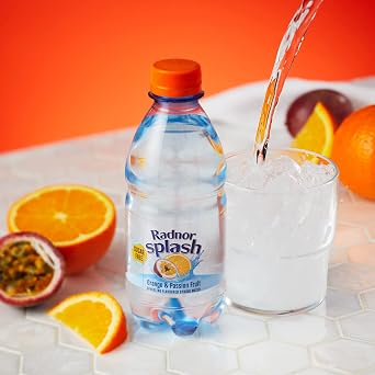Radnor Splash SPARKLING Flavoured Water 330ml Choose 3 Flavours, 8 of Each
